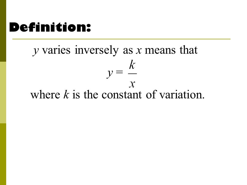 What does vary mean deals